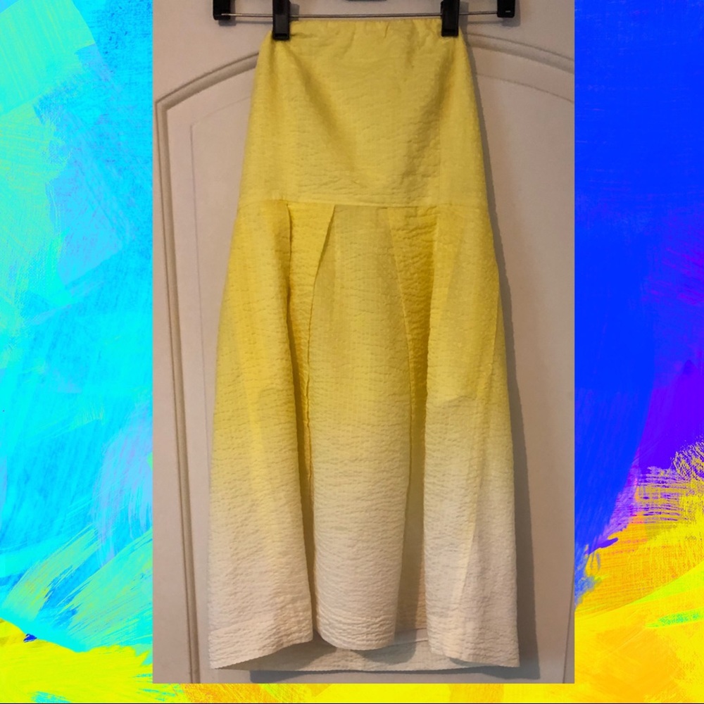 J CREW STRAPLESS COTTON DRESS